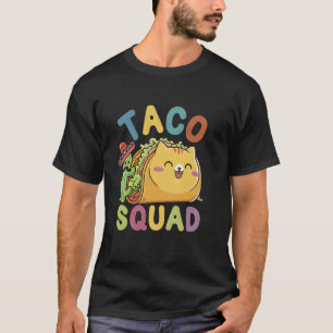 Katzen-Taco-Truppe Cinco De Mayo Mexikanische Part T-Shirt