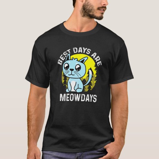 Katzen-Tage-Tierpfleger T-Shirt (Vorderseite)