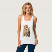 Katzen Tank Top (Vorderseite Vollansicht)