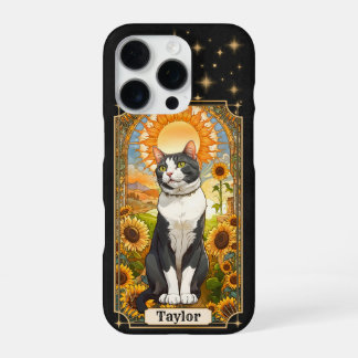Katzen-Tarotkarte-Sonne-iPhone-16-Pro-Hülle iPhone 16 Pro Hülle