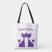 Katzen Tasche (Rückseite)