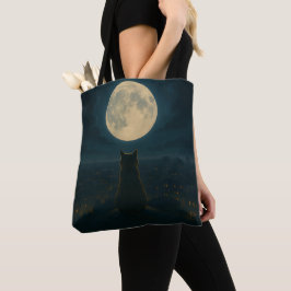 Katzen-Tasche mit Dachmotiv Tasche