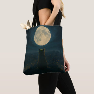 Katzen-Tasche mit Dachmotiv Tasche