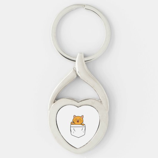 Katzen Tasche     Schlüsselanhänger (Vorderseite)