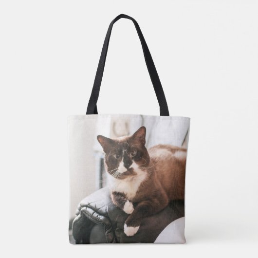 Katzen-Taschen-Tasche Tasche (Rückseite)