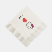 Katzen-Taschentücher Serviette (Ecke)