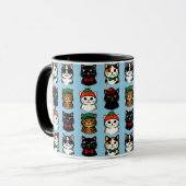 Katzen Tasse (Vorderseite Links)