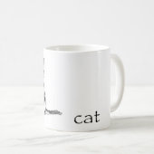 "Katzen-" Tasse (VorderseiteRechts)