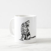"Katzen-" Tasse (Vorderseite Links)