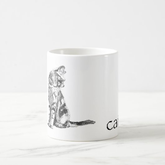 "Katzen-" Tasse (Mittel)