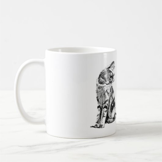 "Katzen-" Tasse (Links)