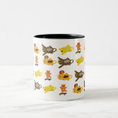 Katzen Tasse Cartoon wiederholen (Mittel)