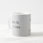 Katzen-Tasse PURRsonality Kaffeetasse (Vorderseite Links)