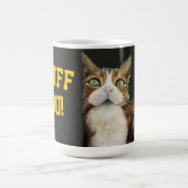 Katzen-Tasse streichel dich Kaffeetasse (Mittel)