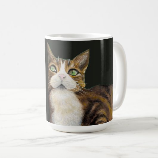Katzen-Tasse streichel dich Kaffeetasse (VorderseiteRechts)