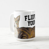 Katzen-Tasse streichel dich Kaffeetasse (Vorderseite Links)