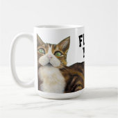 Katzen-Tasse streichel dich Kaffeetasse (Links)