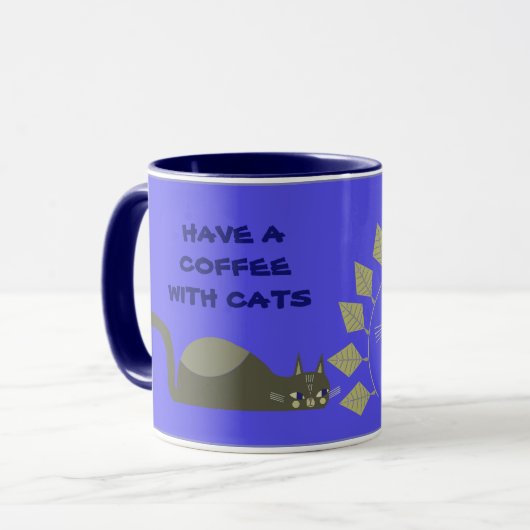 KATZEN-TASSE TASSE (Vorderseite Links)