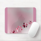 Katzen-Tatzen-Aquarell-Tier für rosa Mousepad (Mit Mouse)