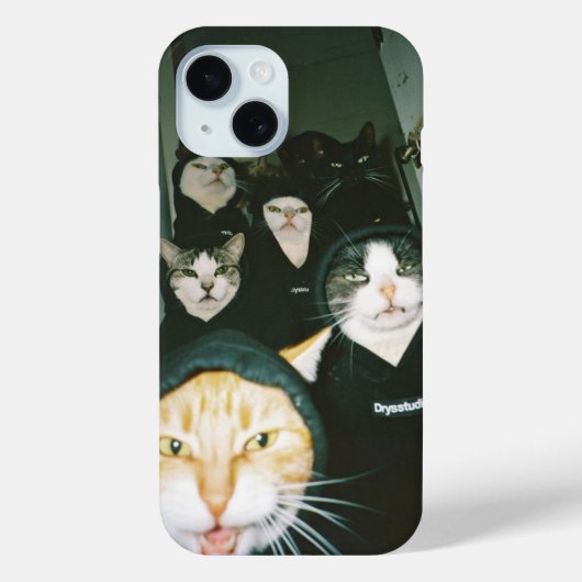 Katzen-Telefon Case-Mate iPhone Hülle (Rückseite)
