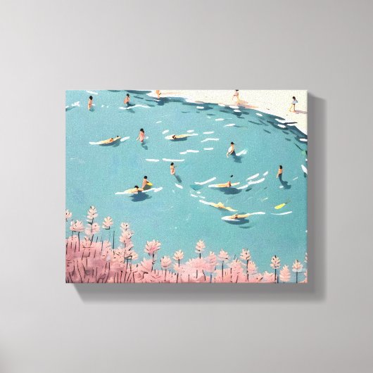 Katzen, Tiere, Haustiere, niedlich, Liebe, Begleit Leinwanddruck (Vorderseite)