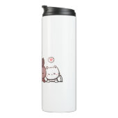 Katzen, Tiere, Spaß Thermosbecher (Nach rechts gedreht)