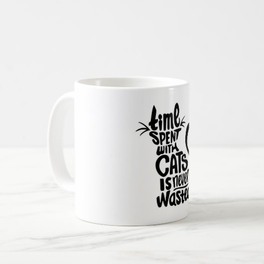 Katzen Tierkatze Lover Kitten Niedliches Sonnenges Kaffeetasse (Vorderseite Links)