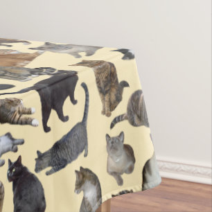 Katzen Tischdecke