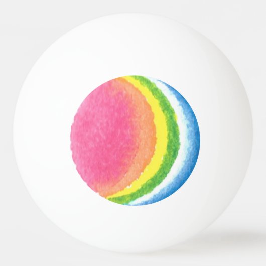 Katzen Tischtennisball (Vorderseite)