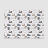 Katzen-Tissue-Papier, Kitty-Kätzchen-Decoupage Seidenpapier (Vorderseite)