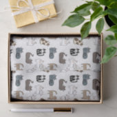 Katzen-Tissue-Papier, Kitty-Kätzchen-Decoupage Seidenpapier (Geschenk)