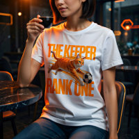 Katzen-Torhüter-T-Shirt – Lustiges Fußball-Geschen