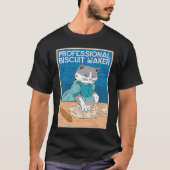 Katzen tragen ein Kleid machen Biscuits kneten Bis T-Shirt (Vorderseite)