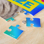 Katzen trinken Slushie Puzzle (Seite)