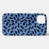 Katzen Tumbling Case-Mate iPhone Hülle (Rückseite (Horizontal))