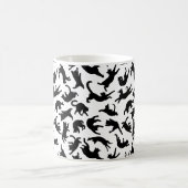 Katzen Tumbling Kaffeetasse (Mittel)