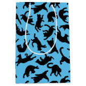 Katzen Tumbling Mittlere Geschenktüte (Vorderseite)