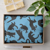 Katzen Tumbling Seidenpapier (Geschenk)