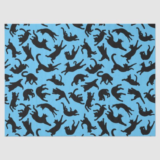 Katzen Tumbling Seidenpapier (Vorderseite)