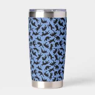 Katzen Tumbling Thermobecher
