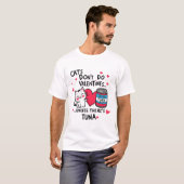 Katzen tun keine Valentine T-Shirt (Vorne ganz)