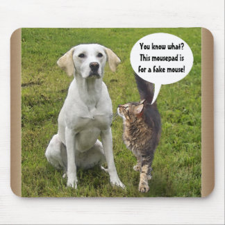 Katzen- u. Hundegespräch Mousepad