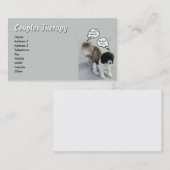 Katzen-u. Hundepaar-Therapie Visitenkarte (Vorne/Hinten)