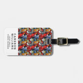 Katzen-u. Hunderoller-Muster | addieren Ihren Gepäckanhänger (Vorderseite horizontal)