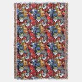 Katzen-u. Hunderoller-Muster Decke (Vorderseite Vertikal)