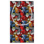 Katzen-u. Hunderoller-Muster Kleine Geschenktüte (Rückseite)