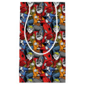 Katzen-u. Hunderoller-Muster Kleine Geschenktüte (Vorderseite)