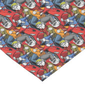 Katzen-u. Hunderoller-Muster Kurzer Tischläufer (Ecke)