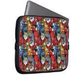 Katzen-u. Hunderoller-Muster Laptopschutzhülle (Vorne Rechts)