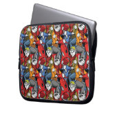 Katzen-u. Hunderoller-Muster Laptopschutzhülle (Vorderseite Links)